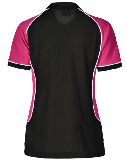 Picture of Winning Spirit, Ladies TrueDry Tri-colour S/S Pique Polo